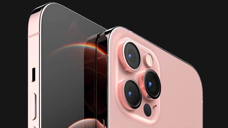 iPhone 13 in pink(concept image, Peng Phone)